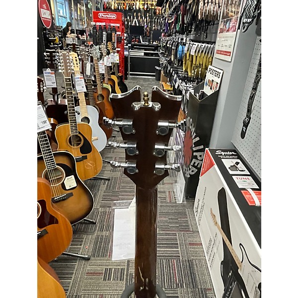 Used D'Angelico PSG200L Vintage Natural Acoustic Electric Guitar