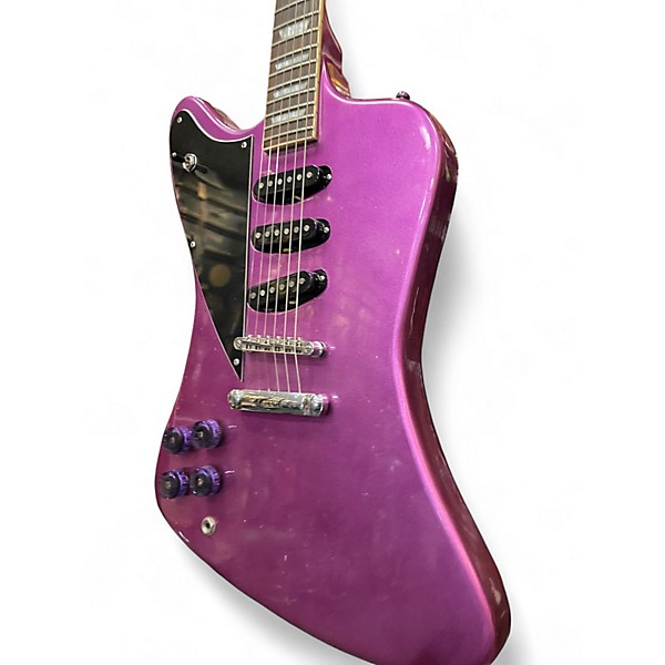 Used Puresalem Cardinal metallic purple Solid Body Electric Guitar