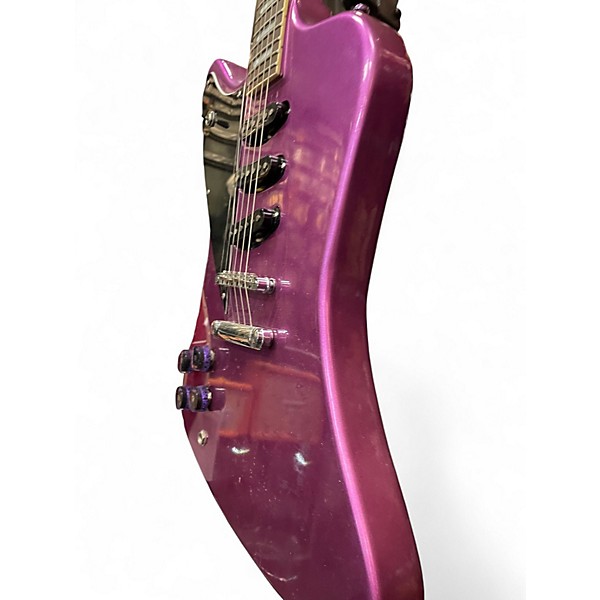 Used Puresalem Cardinal metallic purple Solid Body Electric Guitar