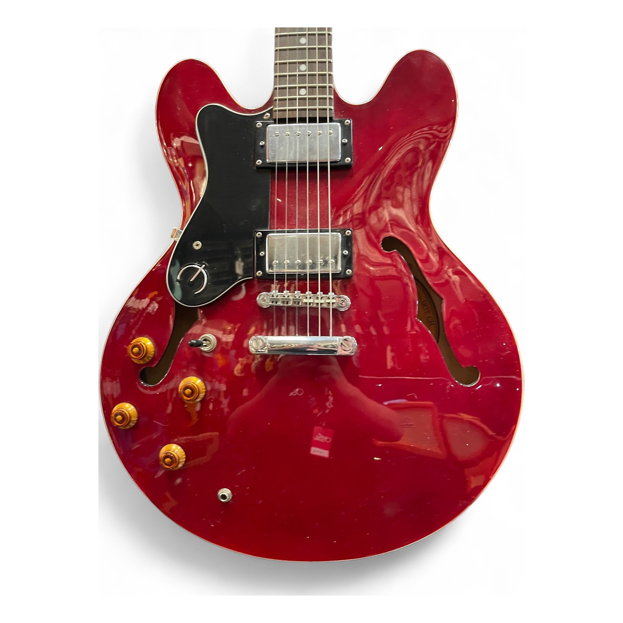 Used Epiphone Dot RED Hollow Body Electric Guitar RED | Guitar Center