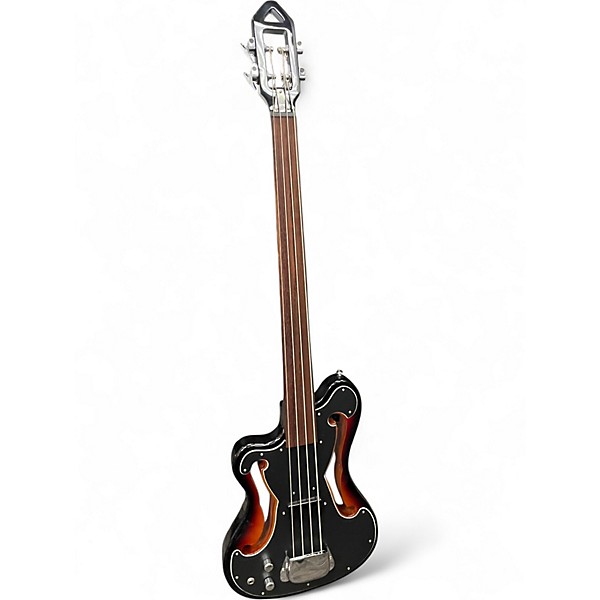 Used Eastwood EVB-L SUNBURST Electric Bass Guitar