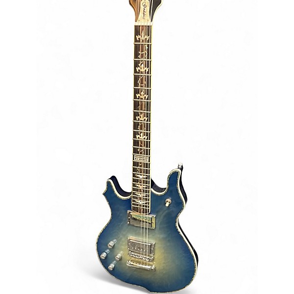 Used Minarik Goddess BLUE BURST Solid Body Electric Guitar