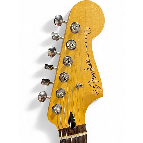 Used Fender jazzmaster player 2 racing green Solid Body Electric Guitar