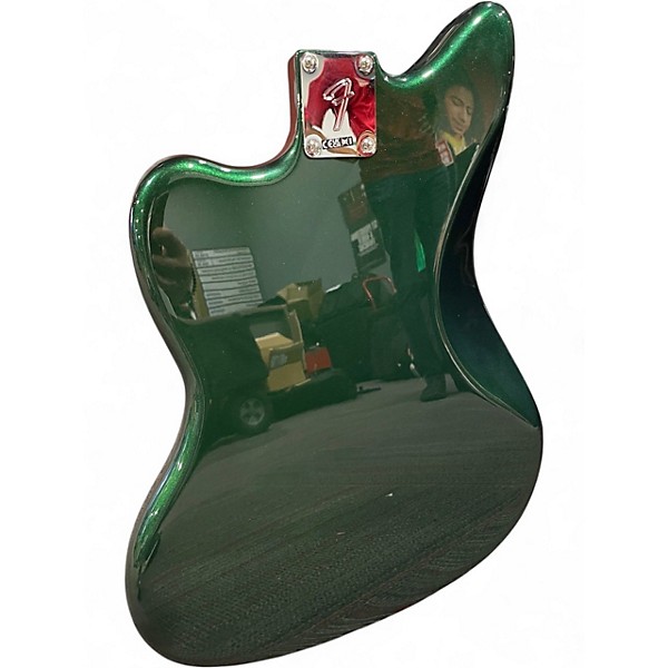 Used Fender jazzmaster player 2 racing green Solid Body Electric Guitar
