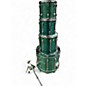 Used Ludwig 4 Piece Classic Maple Turquoise Drum Kit thumbnail