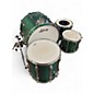 Used Ludwig 4 Piece Classic Maple Turquoise Drum Kit