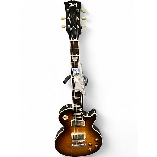 Used Gibson Les Paul Standard 2 Tone Sunburst Solid Body Electric Guitar