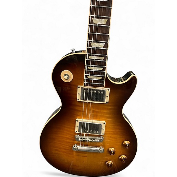 Used Gibson Les Paul Standard 2 Tone Sunburst Solid Body Electric Guitar