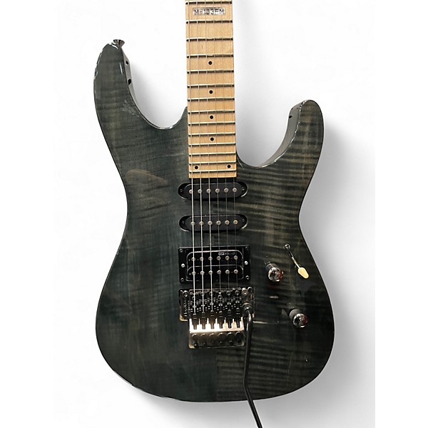 Used ESP LTD M103FM Trans Gray Solid Body Electric Guitar