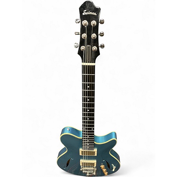 Used Eastman romeo LA Blue Hollow Body Electric Guitar