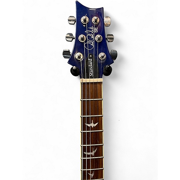 Used PRS SE Standard 24 Trans Blue Solid Body Electric Guitar