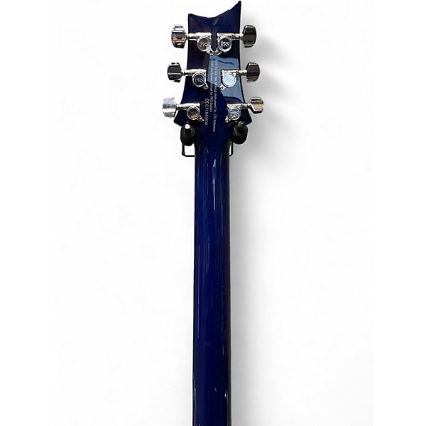 Used PRS SE Standard 24 Trans Blue Solid Body Electric Guitar