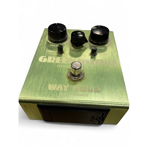 Used Way Huge Electronics WHE202 Green Rhino Overdrive Effect Pedal