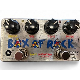 Used ZVEX Box Of Rock Distortion Boost Effect Pedal