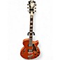 Used D'Angelico DELUXE SS Orange Hollow Body Electric Guitar thumbnail