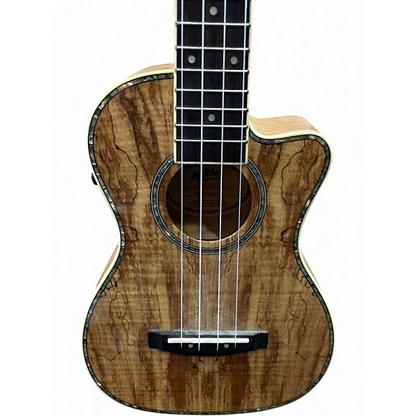 Used Mitchell MU80XCE Spalted Maple Ukulele