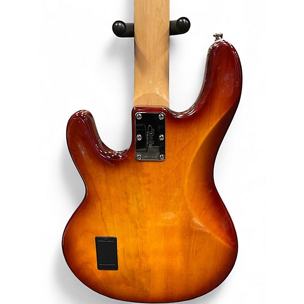 Used Sterling by Music Man Ray34 Honey Burst Electric Bass Guitar