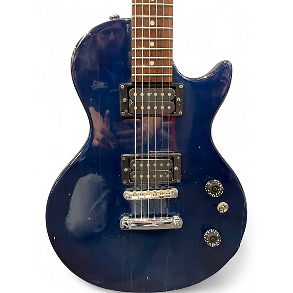 Used Epiphone Les Paul Special Trans Blue Solid Body Electric Guitar