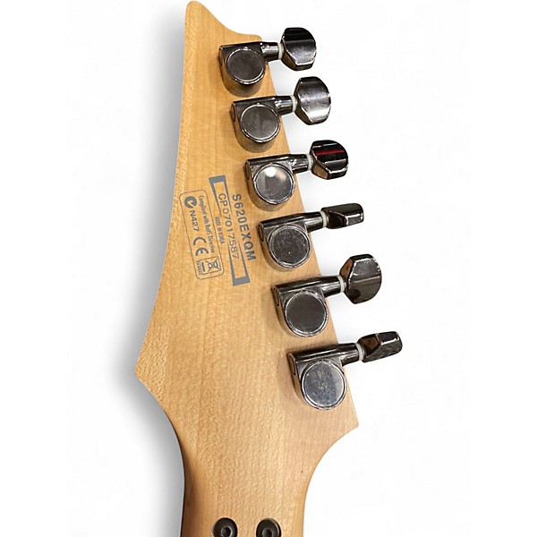 Used Ibanez S620EXQM Gray Solid Body Electric Guitar