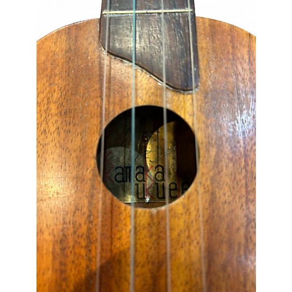Vintage 1970s Kamaka GOLD LABEL SOPRANO NATURAL Ukulele