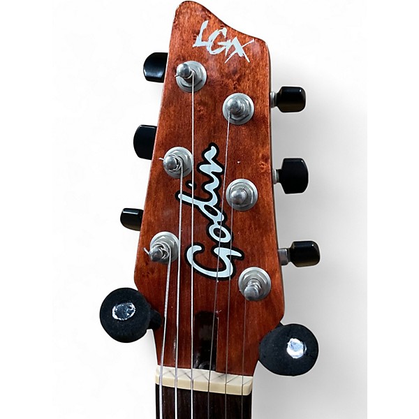 Used Godin LGX-SA Satin Red Solid Body Electric Guitar