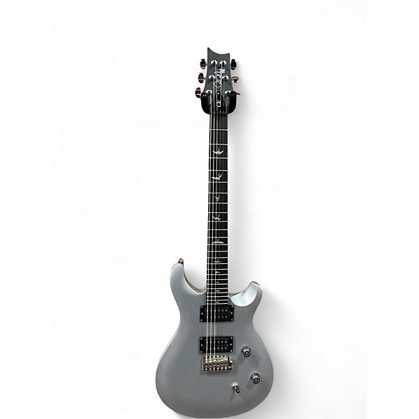 Used PRS SE CE 24 Standard Satin Metallic Silver Solid Body Electric Guitar