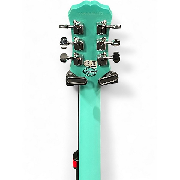 Used Epiphone Les Paul SL Turquoise Solid Body Electric Guitar
