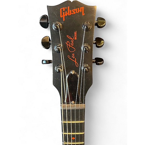 Used Gibson Voodoo Juju Les Paul Natural Red Solid Body Electric Guitar