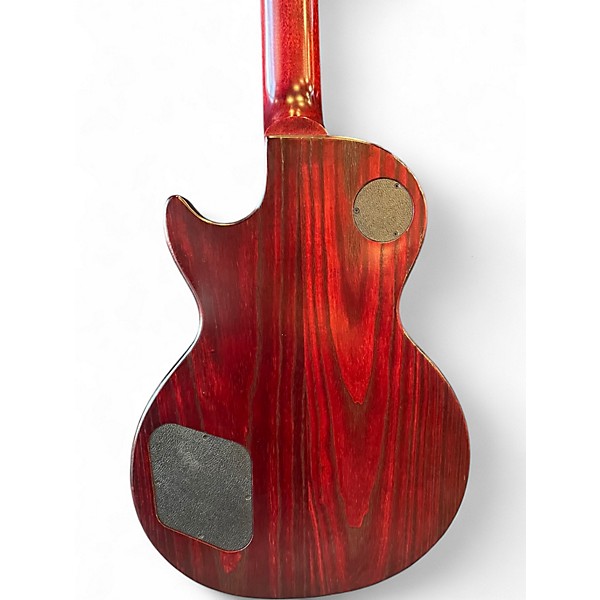 Used Gibson Voodoo Juju Les Paul Natural Red Solid Body Electric Guitar