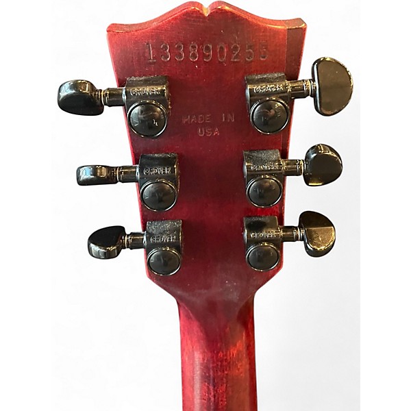 Used Gibson Voodoo Juju Les Paul Natural Red Solid Body Electric Guitar