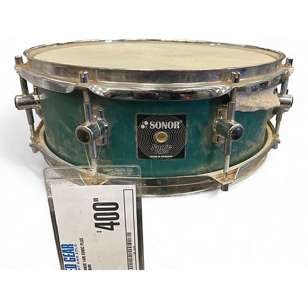 Used SONOR 14in sonic plus Blue Drum