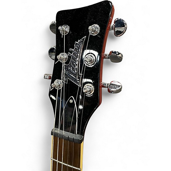 Used Italia Maranello 61 Orange Hollow Body Electric Guitar