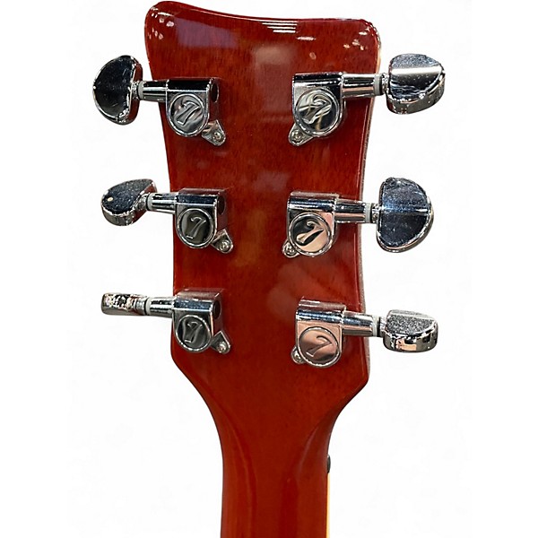 Used Italia Maranello 61 Orange Hollow Body Electric Guitar