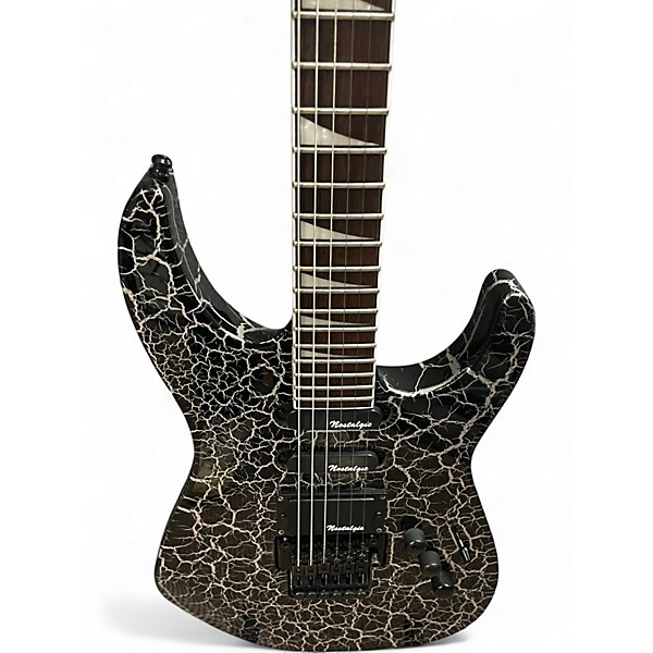 Used Jackson SL3X DX CRACKLED SILVER Solid Body Electric Guitar