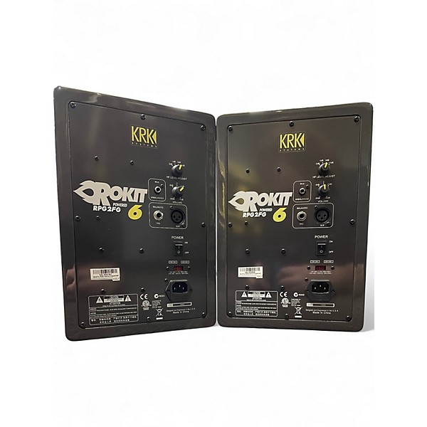 Used KRK Rokit 6 RPG2FG PAIR Powered Monitor