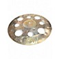 Used MEINL 16in byzance dual trash crash Cymbal