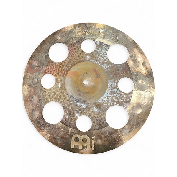 Used MEINL 16in byzance dual trash crash Cymbal
