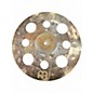 Used MEINL 16in byzance dual trash crash Cymbal