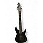 Used Schecter Guitar Research Keith Merrow KM7 MKII 7 string Black Solid Body Electric Guitar thumbnail