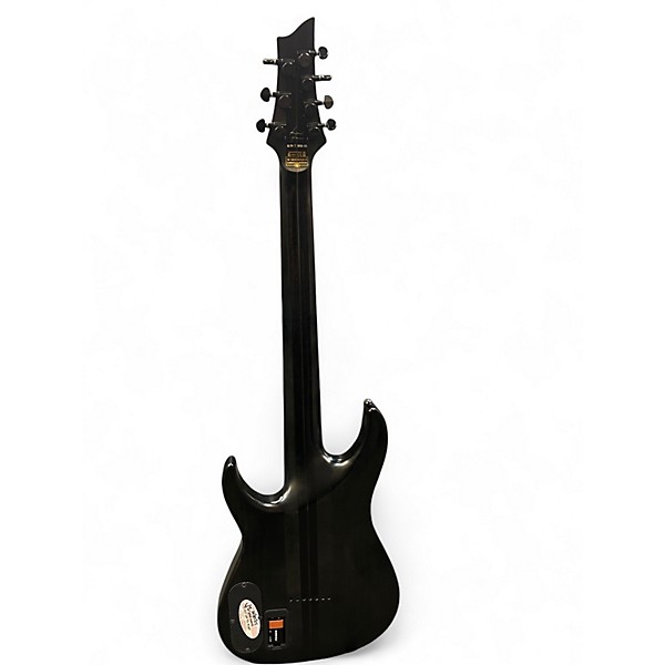 Used Schecter Guitar Research Keith Merrow KM7 MKII 7 string Black Solid Body Electric Guitar