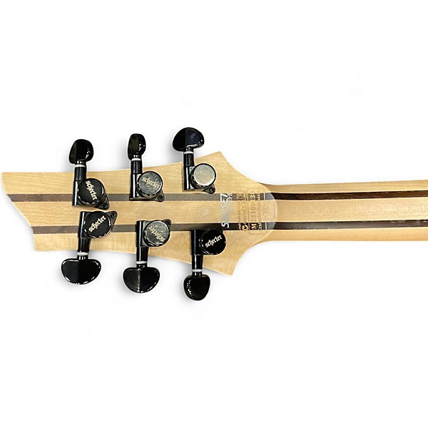 Used Schecter Guitar Research Diamond series sunset extreme  Burgundy Solid Body Electric Guitar