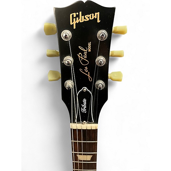Used Gibson Les Paul Tribute Tobacco Sunburst Solid Body Electric Guitar
