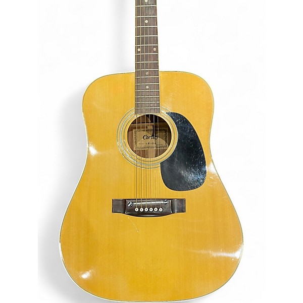 Used Cortley w200 Natural Acoustic Guitar