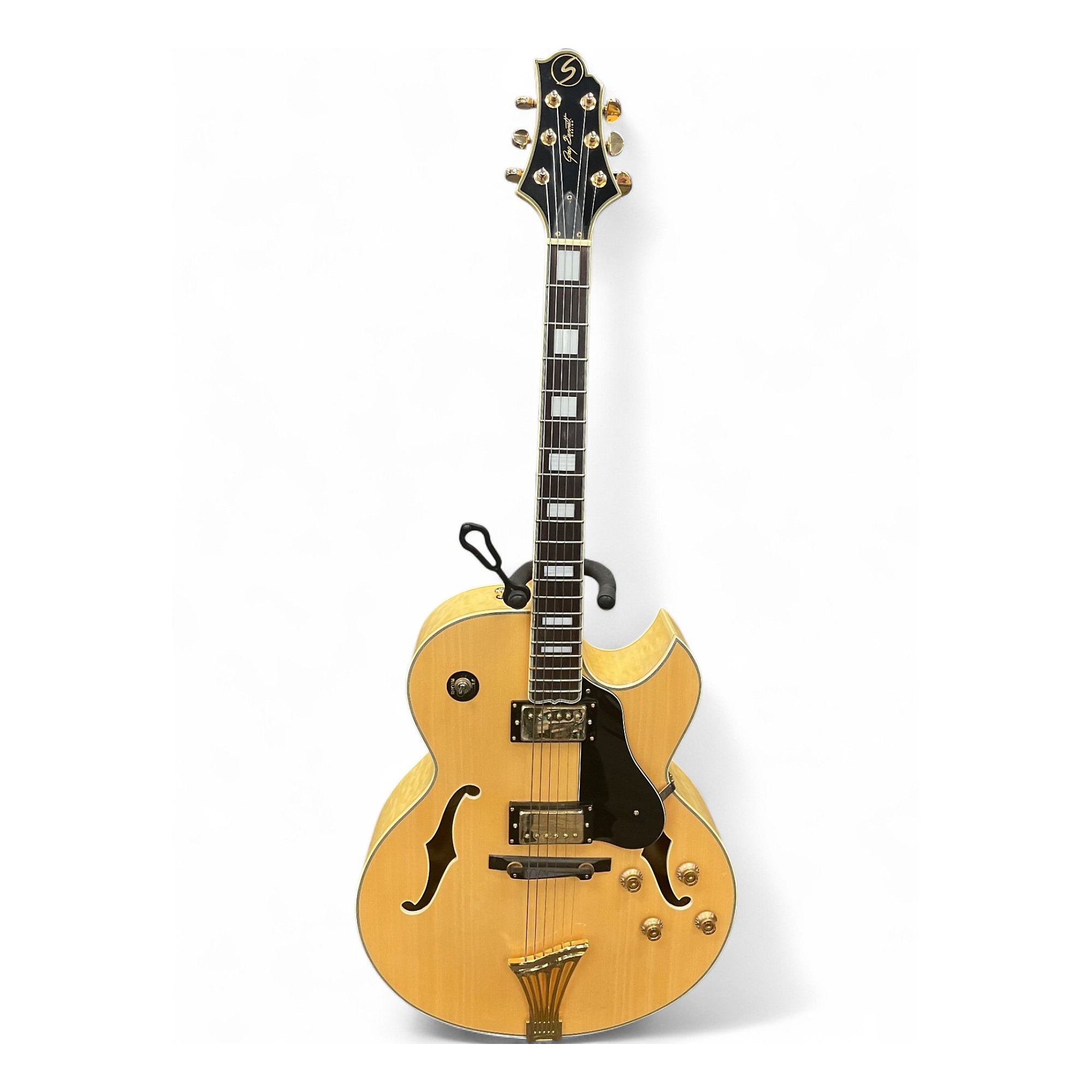Used Greg Bennett Design by Samick JZ-213 Natural Hollow Body