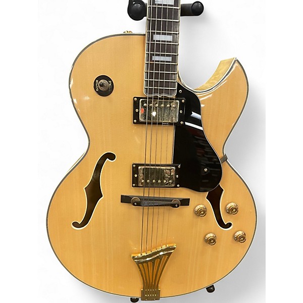 Used Greg Bennett Design by Samick JZ-213 Natural Hollow Body Electric Guitar