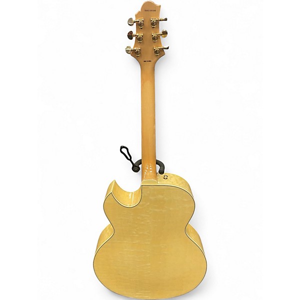 Used Greg Bennett Design by Samick JZ-213 Natural Hollow Body Electric Guitar