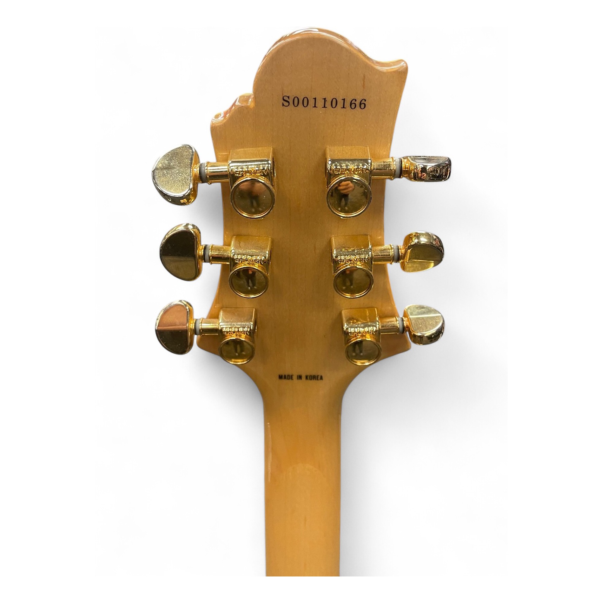 Used Greg Bennett Design by Samick JZ-213 Natural Hollow Body
