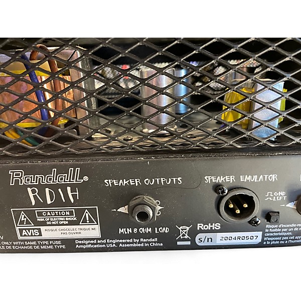 Used Randall RDIH Battery Powered Amp Tube Guitar Amp Head