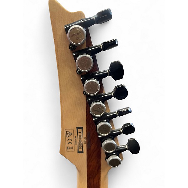 Used Ibanez RGDIX7MPB Green Solid Body Electric Guitar