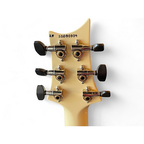 Used 2025 PRS S2 Standard 24 Antique White Solid Body Electric Guitar